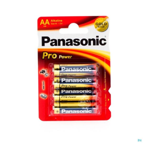 Panasonic Batterie Lr6 4