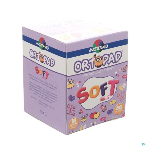 Ortopad Soft Girls Medium 76x54mm 50 72232