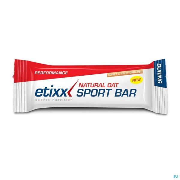 Etixx Natural Oat Bar Sweet&Salty Caramel 1X55G