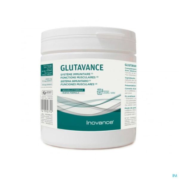 Inovance Glutavance Stevia 400g