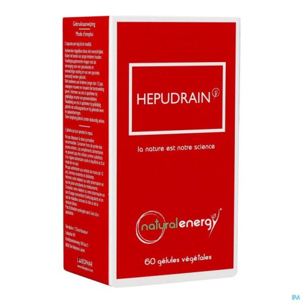 Hepudrain Caps 60 Natural Energy Labophar