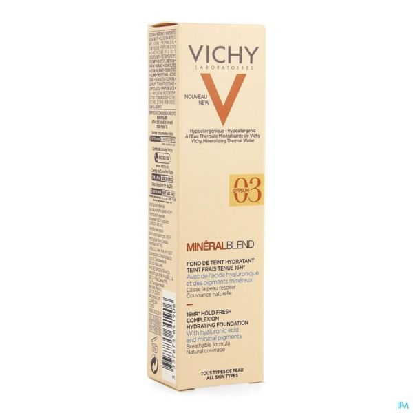 Vichy Mineralblend Fdt Gypsum 03 30Ml