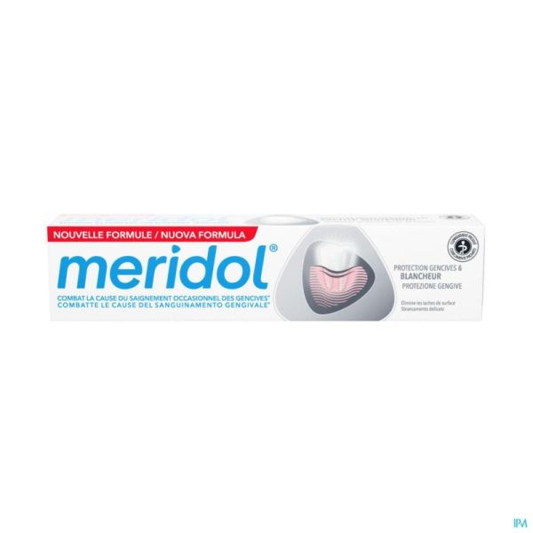Meridol Whitening Tandpasta & Tandvlees 75ml Nf