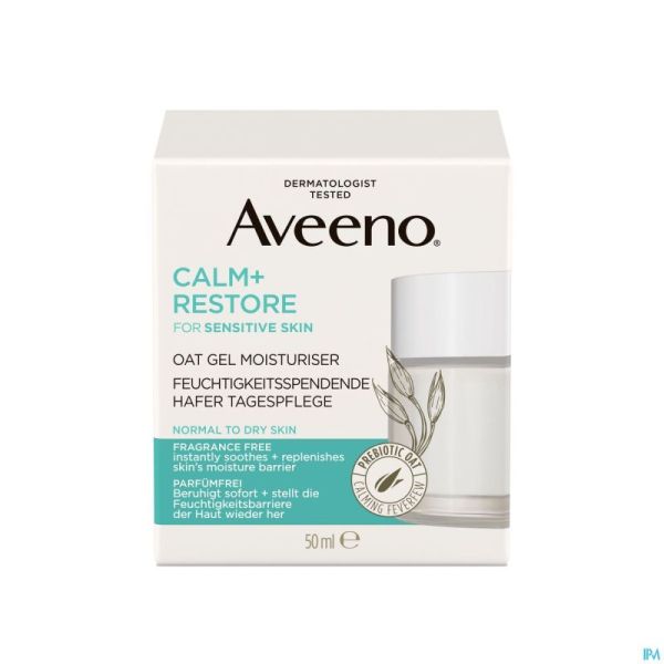 Aveeno Calm+restore Hydraterende Gel 50ml