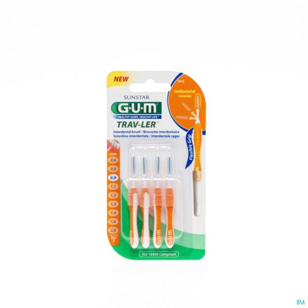 Gum Brosse Interd.proxa Travler 0,9mm 4 1412