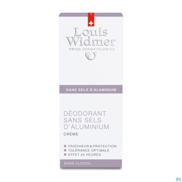 Widmer Deo Creme Sans Aluminium Parf 40Ml