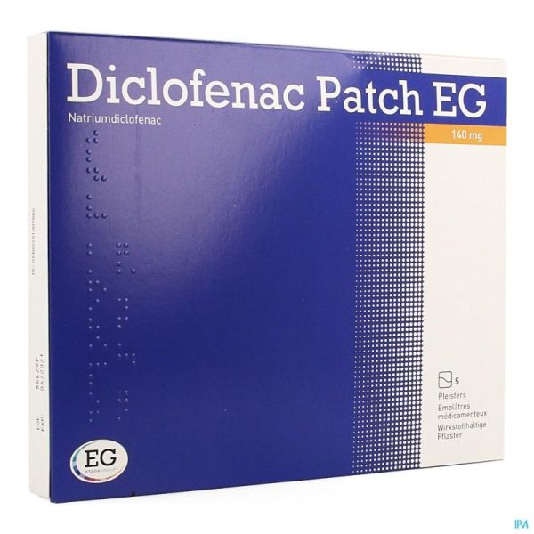 Diclofenac Patch Eg 140Mg Emplatre 5