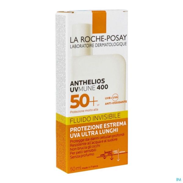 Lrp Anthelios Uvmune400 Fluide Invis.sp Spf50+50Ml