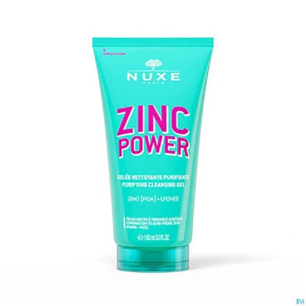 Nuxe Zinc Power Purifying Cleansing Gel 150ml