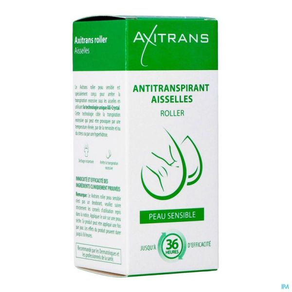 Axitrans Roller Peau Sensible A/Transpirant 20Ml