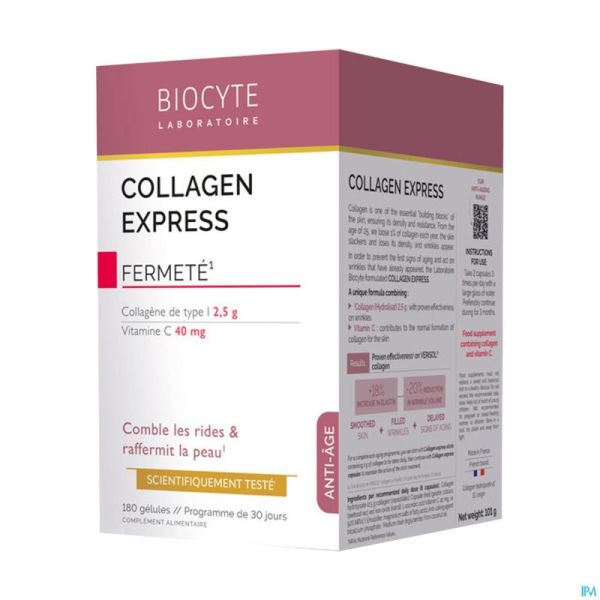 Biocyte Collagen Express 180 Capsules
