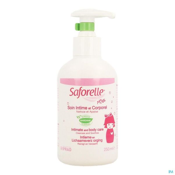 Saforelle Miss Soin Intime Corporel Fl 250Ml