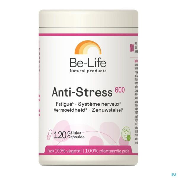 Be Life A/stress 600 120 Gélules