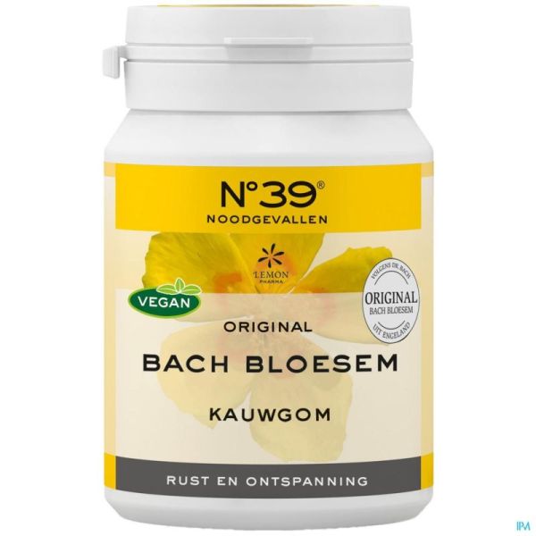 Fleurs de bach chewing gum n39 urgence 40