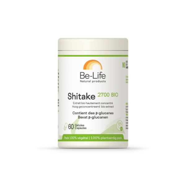 Be Life Shitake 2700 Biologisch 60 Capsules