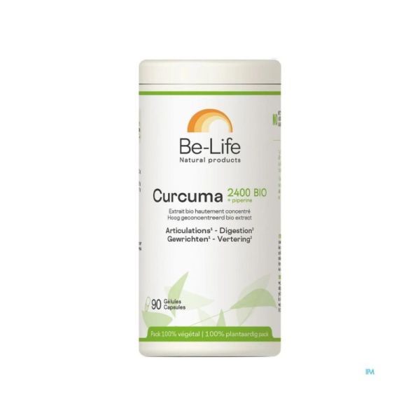 Be Life Curcuma 2400 + Piperine 90 Gélules