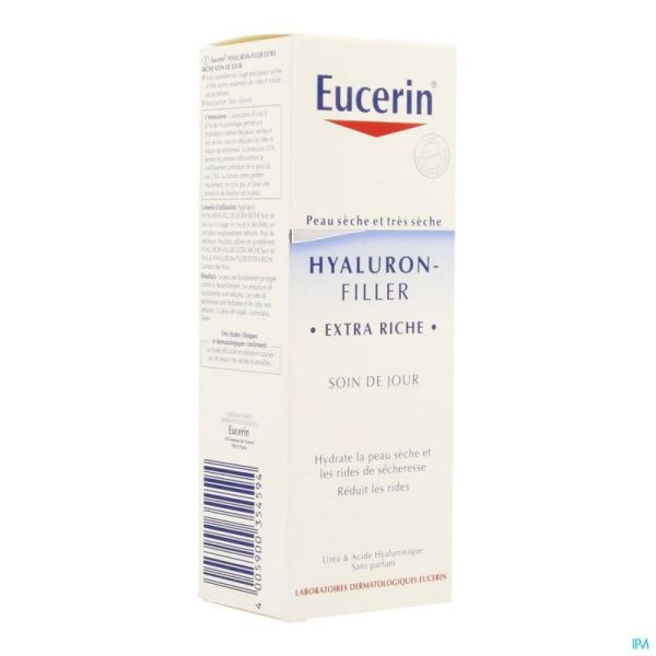 Eucerin Hyaluron Filler Extra Riche Soin Jour 50Ml