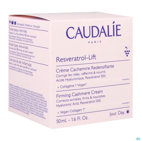 CAUDALIE RESVERATROL LIFT CREME CACHEMIRE 50ML