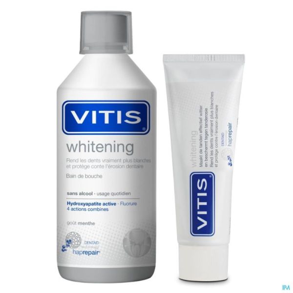 Vitis Whitening Bain De Bouche 500Ml 3882