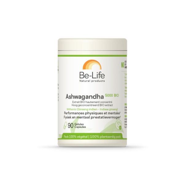 Be Life Ashwagandha 5000 Bio 90 Gélules