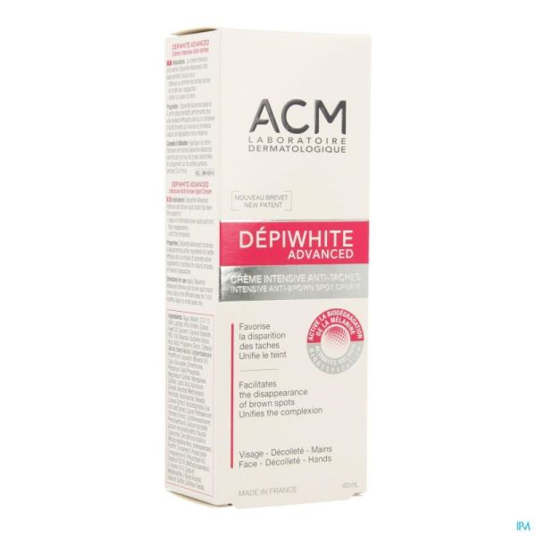 Depiwhite Advanced Creme Depigment. Tube 40ml