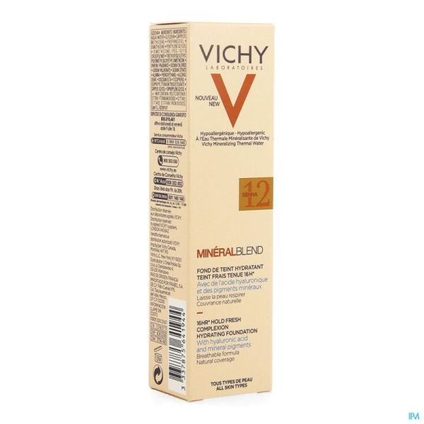 Vichy Mineralblend Fdt Sienna 12 30Ml