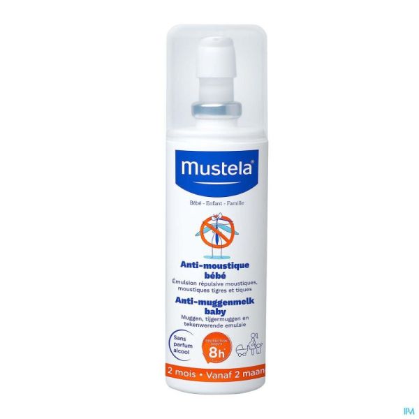 Mustela Ss Lotion A/Moustique Bebe 100Ml