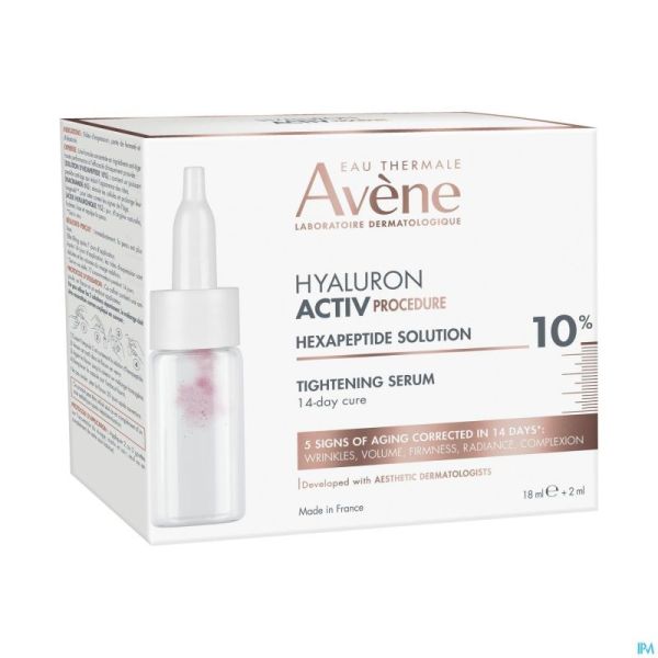AVENE HYALURON ACTIVE PROCEDURE SERUM 18ML+2ML