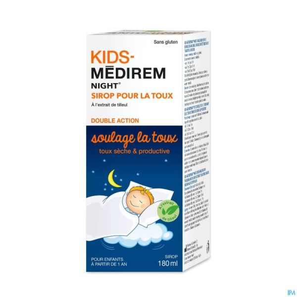 Kids Medirem Night Sirop Contre La Toux 180ml