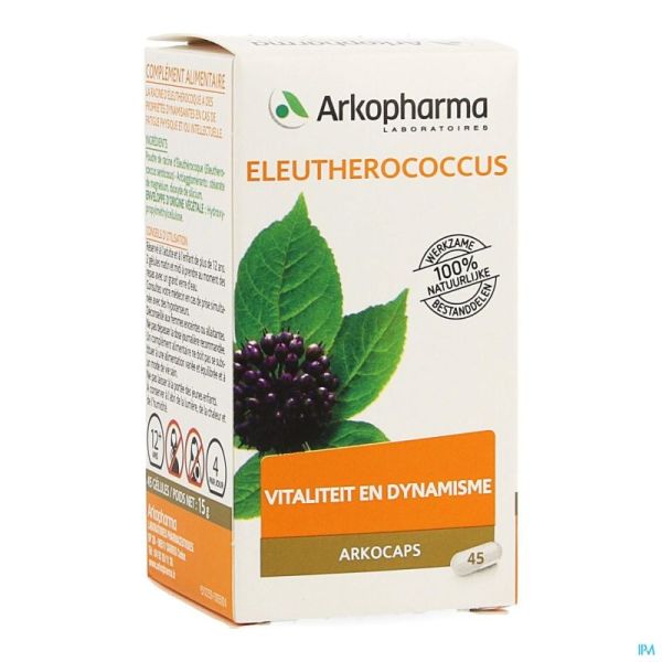 Arkogelules Eleutherocoq.vegetal 45