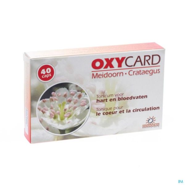 Oxycard Extr Aubepine Gel 40x300mg