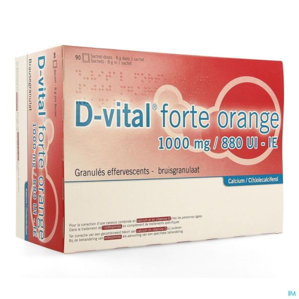 D-Vital Forte Orange 1000/880 Sach 90