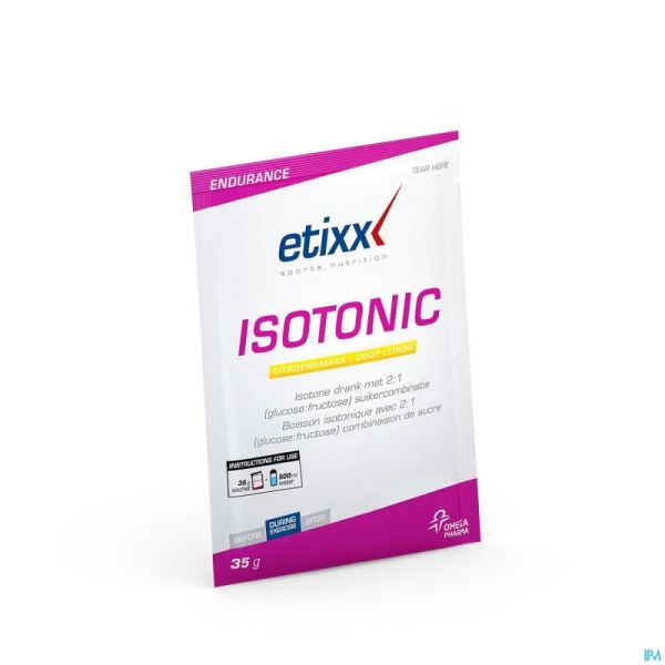 Etixx Isotonic Powder Lemon 1X35G