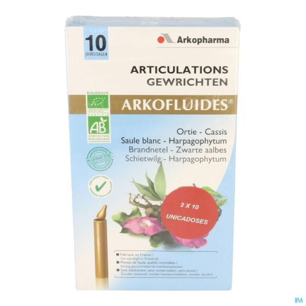 Arkofluide articulation unicadose 20