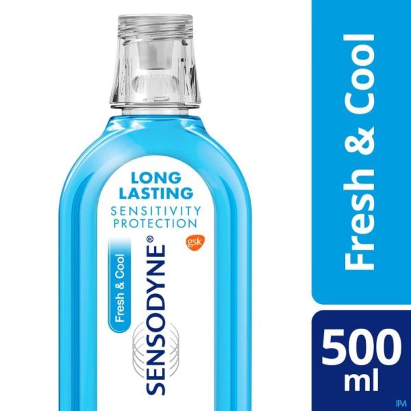 Sensodyne fresh+cool eau buccale 500ml
