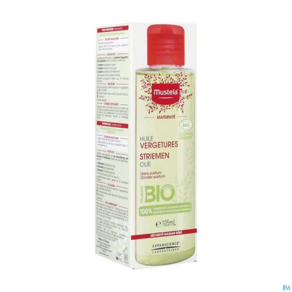 Mustela Mat Huile Vergetures 105Ml