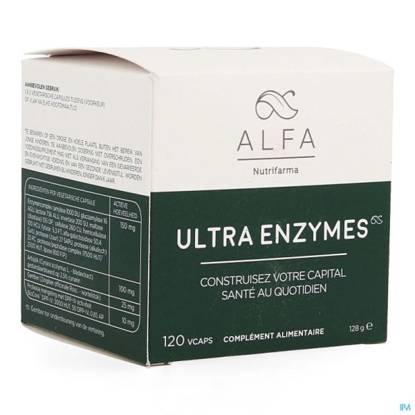 Alfa ultra enzymes vcaps 120