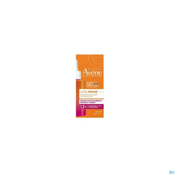 Avene Sol Spf50+ Ultra Serum Repulpant 30ml