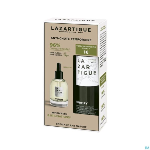 Lazartigue Coffret Stronger Reno 2 Prod.