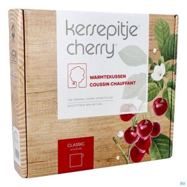 Kersepitje Warmtekussen Classic Ecru 27x27cm