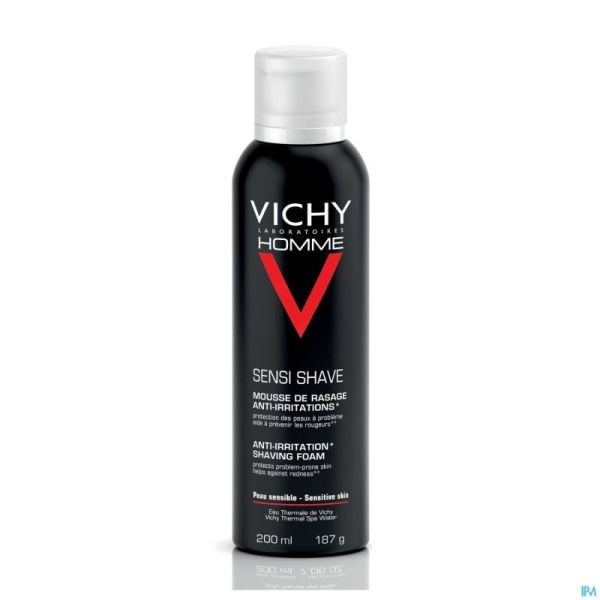 Vichy Homme Mousse A Raser Anti Irrit. 200Ml