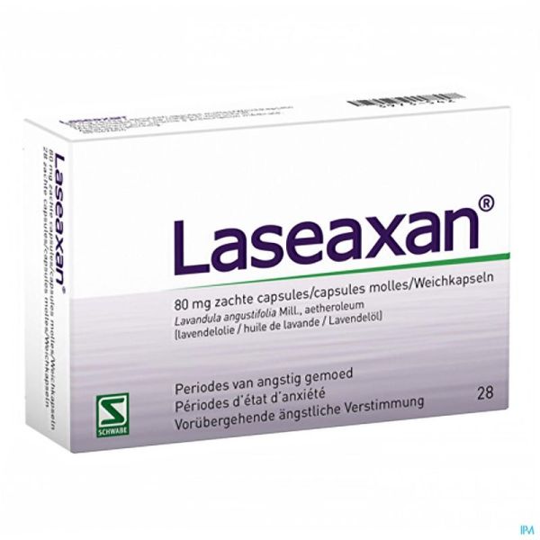 Laseaxan Caps Molle 28X 80Mg