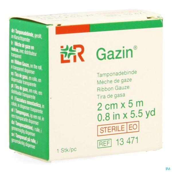 Gazin Gaaswiek Steriel 2cmx5m