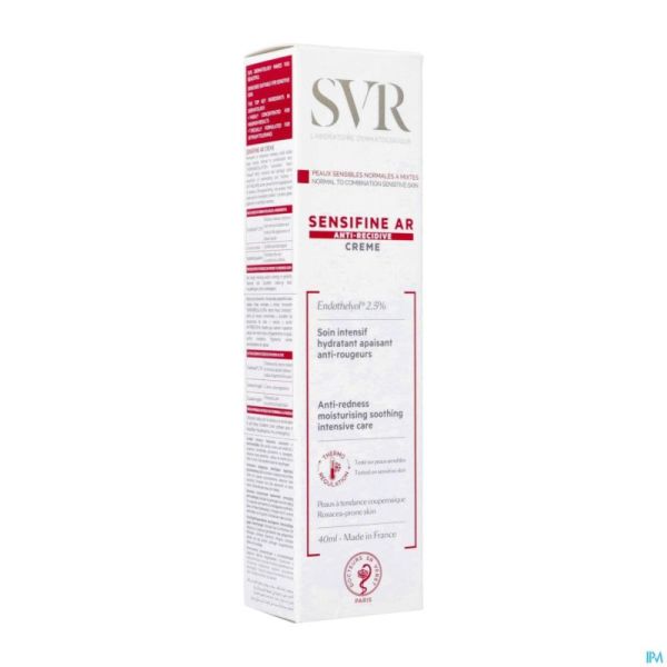 Sensifine Creme A/Rougeur 40Ml