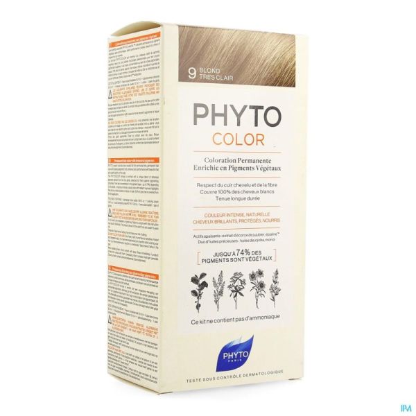 Phytocolor 9 blond tres clair