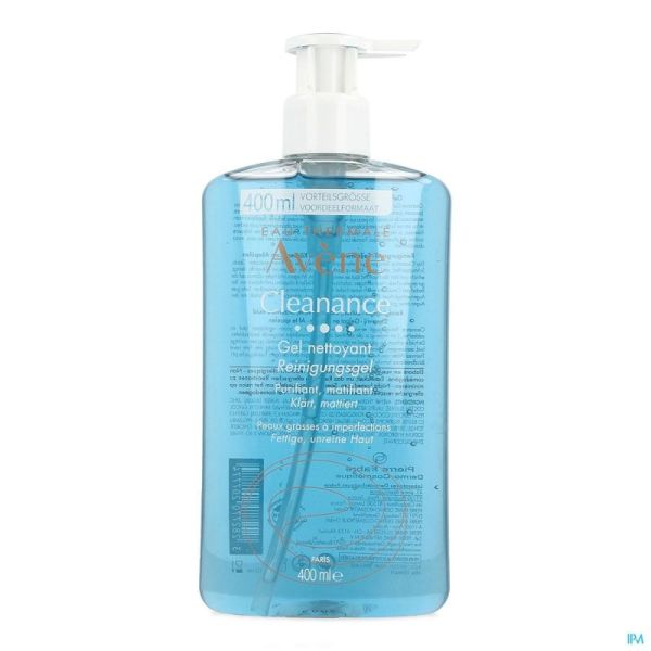 Avene Cleanance Gel Nettoyant 400Ml
