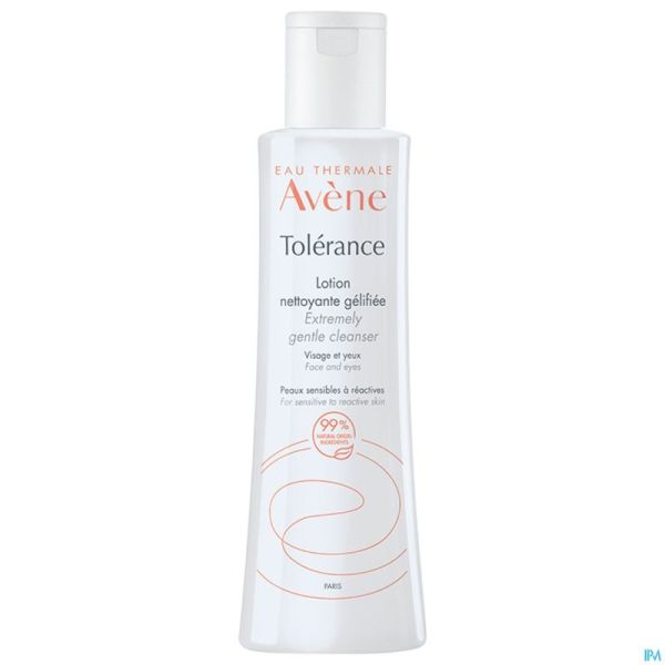 Avene tolerance lotion nettoyante gelifiee 200ml