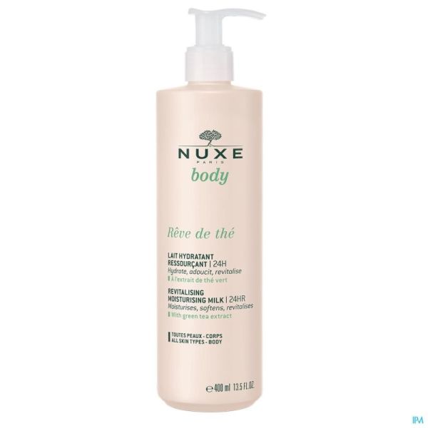 Nuxe Reve De The Lait Hydra Ressourc. 24H Fl 400Ml