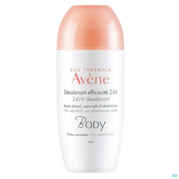 Avene Body Deodorant Efficacite 24h 50ml Nf