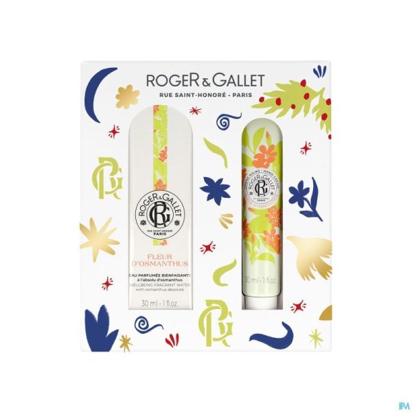 Roger&gallet Kerstset Osmanthus 30ml + Handcr 30ml